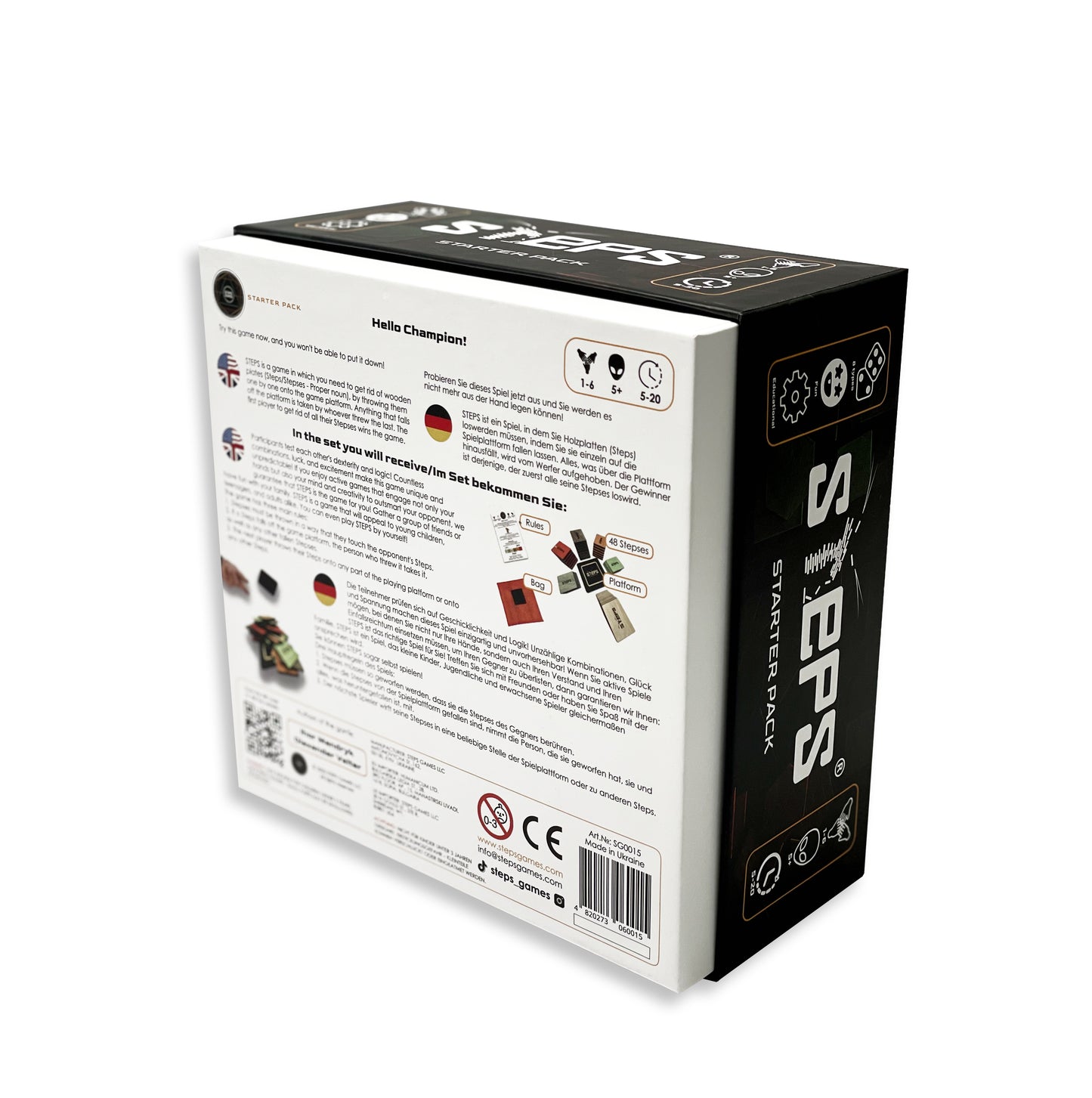 Steps Starter Pack 1-6 Giocatori 48 Quadrati